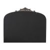 31" Gold Arch Iron Framed Accent Mirror