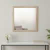 40" Natural Square Dresser Mirror