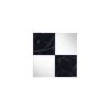 32" Mirrored & Faux Marble Top Accent Mirror