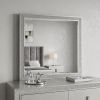 36" Dresser Wood Mirror