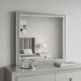 36" Dresser Wood Mirror