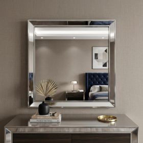 32" Platinum Framed Dresser Mirror