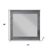 38" Square Dresser Mirror