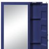 32" Blue Finish Dresser Mirror