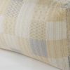 48" Cream 100% Cotton Ottoman