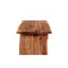 51" Brown Solid Wood Coffee Table